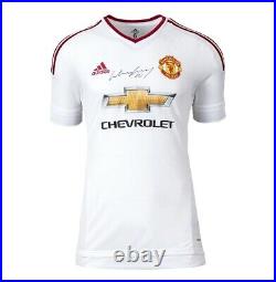 Wayne Rooney Signed Manchester United Shirt 2015-16 Away Player Issue