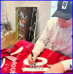 Wayne Rooney Signed Manchester United Shirt 2021-22, Number 10 Gift Box