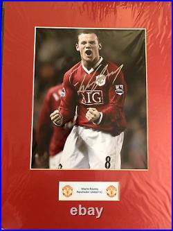 Wayne Rooney Signed Manchester United UACC