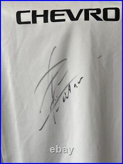 Zlatan Ibrahimovic Signed Manchester United 2016-17 Away Shirt with Fan Style XS