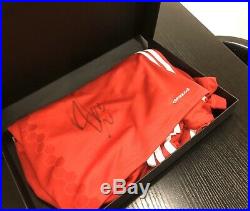Zlatan Ibrahimovic Signed Manchester United Shirt Issued From MUFC